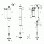 RZR XP 1000 CRWL (Z21NAR99AN/BN) Suspension, rear shock internals - z21nar99an  /  bn (70...