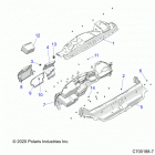 POLARIS GENERAL 1000 EPS (G21GAE99A4) Body, dash - g21gae99a4 (c700188-7)