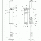 RZR PRO TURBO S/T  (Z21PAE92AE/AN/BE/BN/L92AL/AT/BL/BT) Suspension, rear shock internals-  z21pae92ae  /  an  / ...