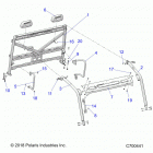 RANGER 1000XP NSTR UL (R21RRY99A9/AC/AP/AW/B9/BC/BP/BW) Chassis, cab frame - r21rry99a9  /  ac  /  ap  /  aw  / ...