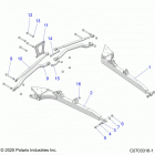 RZR XP 1000 (Z21NAM99AG) Suspension, rear control arms - z21nam99ag (c0703316-1)