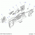 RZR PRO XP 4 RIDE COMMAND (Z21R4C92AL/AX/BL/BX) Body, dash lower - z21r4c92al  /  ax  /  bl  /  bx (c070...