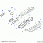 POLARIS GENERAL 1000 EPS PREMIUM (G21GAP99AM/BM) Body, dash - g21gap99am  /  bm (c700188-1)