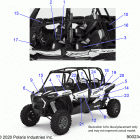RZR 1000 XP4 (Z21N4E99AC/AK/BC/BK/K99AP/AG/BG/BP) Body, decals - z21n4e99ac  /  ak  /  bc  /  bk (900234)