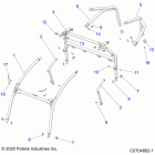 RZR TRAIL S 1000 EPS EU/TRACTOR (Z21ASE99F5/S99C5) Chassis, cab frame - z21ase99f5  /  s99c5 (c0704882-1)