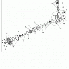 RANGER CREW 1000XP PS MUD (R21RSM99AG) Drive train, front gearcase - r21rsm99ag (702794)