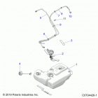 POLARIS GENERAL 1000 XP 4P HUNTER (G21GMH99AL/BL) Body, fuel tank - g21gmh99al (c0704426-1)