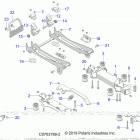 RZR PRO XP 4 (Z21R4C92AL/BL/D92AM/BM/E92AS/BS) Body, seat mounting, front - z21r4c92al  /  bl  /  d92am...