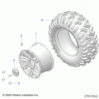 POLARIS GENERAL 1000 4P PREMIUM (G21G4P99AM/BM) Wheels, rear - g21g4p99am  /  bm (c701130-2)