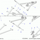 RZR TURBO 4 (Z21N4E92AX/AG/BG/BX) Suspension, front control arms - z21n4e92ax  /  ag  /  b...