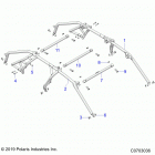 RZR PRO XP 4 (Z21R4C92AL/BL/D92AM/BM/E92AS/BS) Chassis, cab frame - z21r4c92al  /  bl  /  d92am  /  bm ...