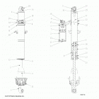 POLARIS GENERAL 1000 XP 4P (G20GMD99AP/AG) Suspension, front shock internals - g20gmd99ap  /  ag (7...