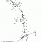 POLARIS GENERAL 1000 4P PREMIUM (G21G4P99AM/BM) Steering, steering asm. - g21g4p99am  /  bm (702749)