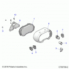 POLARIS GENERAL 1000 DLX RC (G20GAJ99AK/AS/BK/BS) Electrical, dash instruments and controls - g20gaj99ak  ...