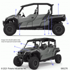 GENERAL XP4 1000 DELUXE RC TRAIL PKG (G21GMZ99AM/BM) Body, decals - g21gmz99am  /  bm (900276)