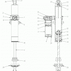 POLARIS GENERAL 1000 XP DELUXE OPT 1 (G21GXJ99AJ/AZ/BJ/BZ) Suspension, rear shock internals - g21gxj99aj  /  az  / ...