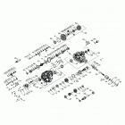 RANGER 570 EPS, EU (R21MAA57F1/F9/SF1/F9/C1/C9/CK) Drive train, main gearcase - r21maa57f1  /  f9  /  sf1  ...