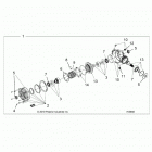 RANGER CREW 1000 SUPER DUTY EVAP (R21RSH99AC/BC) Drive train, front gearcase - r21rsh99ac  /  bc (702658)