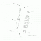 RANGER 1000 FULL SIZE (R21TAA99A1/A7/B1/B7) Suspension, front shock - r21taa99a1  /  a7  /  b1  /  b...