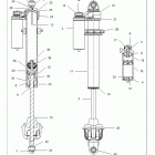 RZR XP1000 Suspension, front shock internals - z20nae99ac  /  al  /...