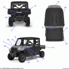 RANGER 1000XP CREW NSTR UL (R21RSY99A9/AC/AP/AW/B9/BC/BP/BW) Body, decals - r21rsy99a9  /  ac  /  ap  /  aw  /  b9  /...