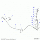 RZR XP 1000 CRWL (Z21NAR99AN/BN) Drive train, gear selector - z21nar99an  /  bn (c0701540...