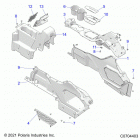 RZR PRO XP 4 (Z21R4E92AG/AS/BG/BS) Body, center console - z21r4e92ag  /  as  /  bg  /  bs (...