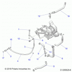 RZR PRO XP 4 (Z21R4C92AL/BL/D92AM/BM/E92AS/BS) Engine, turbo, cooling and oil - z21r4c92al  /  bl  /  d...