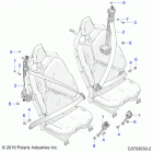 RZR PRO XP 4 (Z21R4C92AL/BL/D92AM/BM/E92AS/BS) Body, seat belt mounting, rear, standard - z21r4e92as  /...