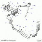 POLARIS GENERAL 1000 DLX OPT1 (G20GXJ99AP/AG/BP/BG) Engine, air intake system - g20gxj99ap  /  ag  /  bp  / ...