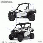 GENERAL 1000 DELUXE EPS (G21GAD99AC/AW/BC/BW) Body, decals - g21gad99ac  /  bc (900271)