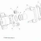 RANGER 570, FULL SIZE (R21CCA57A1/A7) Brakes, rear caliper - r21cca57a1  /  a7 (49rgrcaliperrr...