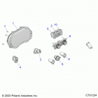 RANGER 1000XP CREW NSTR (R21RSU99A9/AC/AP/AW/B9/BC/BP/BW) Electrical, dash instuments - r21rsu99a9  /  ac  /  ap  ...