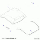 POLARIS GENERAL 1000 XP HUNTER (G21GXH99AL/BL) Accessory, roof - g21gxh99al  /  bl (c0703885)