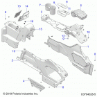 RZR PRO XP 4 (Z21R4C92AL/BL/D92AM/BM/E92AS/BS) Body, center console - z21r4c92al  /  bl  /  d92am  /  b...