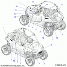 RZR TRAIL S 1000 EPS EU/TRACTOR (Z21ASE99F5/S99C5) Body, decals - z21ase99f5  /  s99c5 (21rzrs-3eu)