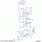 RANGER 570 Steering, steering asm. - r21maa57b1  /  b9  /  ebx (c70...
