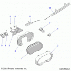 RZR PRO XP 4 RIDE COMMAND (Z21R4C92AL/AX/BL/BX) Electrical, dash instruments and controls - z21r4c92al  ...