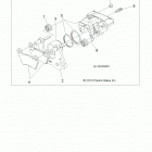 RANGER 570 CREW Brakes, caliper, front - r21m4a57b1  /  b9  /  ebx (49rg...