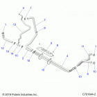 RZR 570 (Z21CHA57A2/K2/E57AK) Engine, cooling hoses - z21cha57a2  /  k2  /  e57ak (c70...