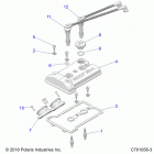 RZR TURBO 4 (Z21N4E92AX/AG/BG/BX) Engine, throttle body and valve cover - z21n4e92ax  /  a...