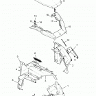 POLARIS GENERAL 1000 EPS PREMIUM (G21GAP99AM/BM) Body, hood and front fender - g21gap99am  /  bm (702650)
