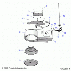 POLARIS GENERAL 1000 DLX RC (G20GAJ99AK/AS/BK/BS) Accessory, audio - g20gaj99ak  /  as  /  bk  /  bs (c700...