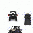 RANGER 1000XP RC (R21RRK99A9/AP/AW/B9/BP/BW) Body, decals - r21rrk99a9  /  ap  /  aw  /  b9  /  bp  /...