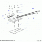 RANGER CREW 1000 SUPER DUTY EVAP (R21RSH99AC/BC) Engine, throttle body and valve cover - r21rsh99ac  /  b...