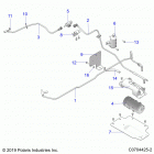 POLARIS GENERAL 1000 XP DELUXE OPT 1 (G21GXJ99AJ/AZ/BJ/BZ) Body, fuel tank evap, canister and lines - g21gxj99bj  /...