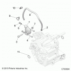 RANGER 1000XP PS MUD (R21RRM99AG) Drive train, main gearcase mounting - r21rrm99ag (c70069...