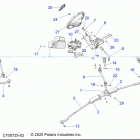 RZR PRO TURBO S/T  (Z21PAE92AE/AN/BE/BN/L92AL/AT/BL/BT) Steering, steering asm. - z21pae92ae  /  an  /  be  /  b...