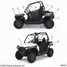 RZR 570 (Z21CHA57A2/K2/E57AK) Body, decals - z21cha57a2  /  e57ak (900231)