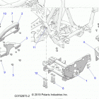 RZR PRO XP 4 (Z21R4C92AL/BL/D92AM/BM/E92AS/BS) Chassis, mounting, front gearcase - z21r4c92al  /  bl  /...